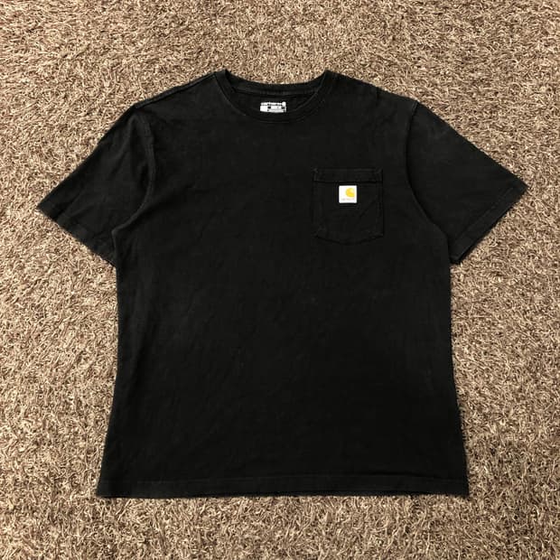 칼하트 포켓 반팔 티셔츠