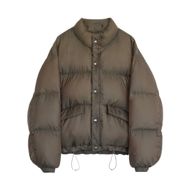 [3] 폴리테루 유즈드 스냅 다운 푸퍼 패딩