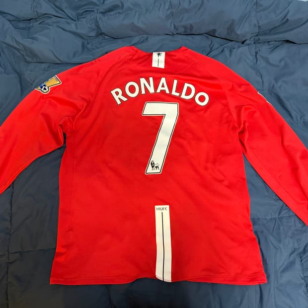 호날두 07 08 유니폼