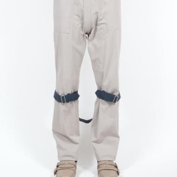 PHINGERIN(핑거린) BONTAGE PANTS GREY&NAVY