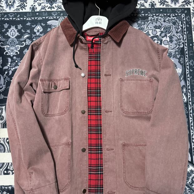 슈프림 17fw 초어 코트  XL