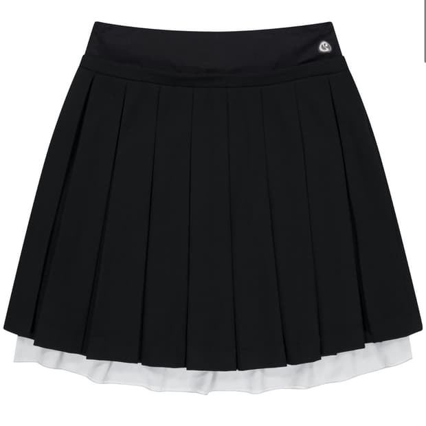 코이세이오 더블웨이스트 플리츠 스커트 2size