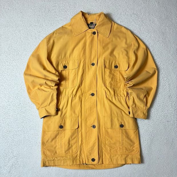 버버리 90's 유티릴티 후디 퍼티그 트렌치 코트 PN7536