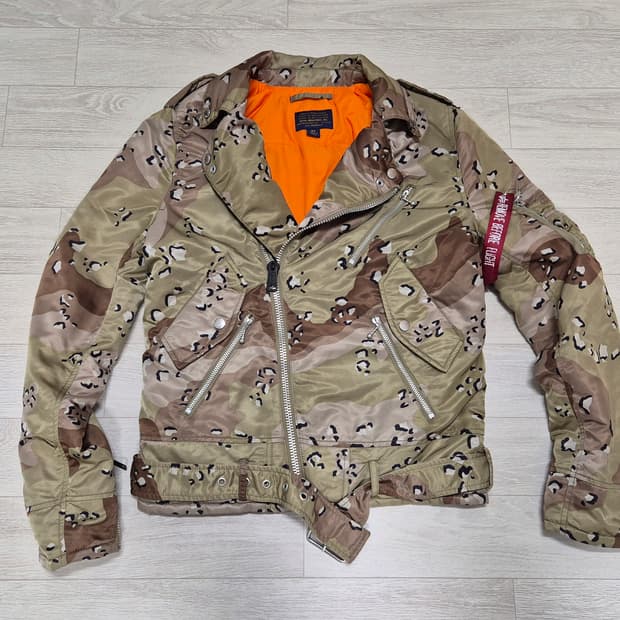 알파인더스트리 장석종 카모 라이더 자켓 Alpha Industries