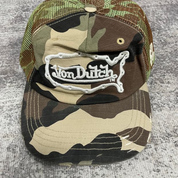 00s vtg 본더치 카모 트러커