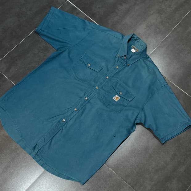 CARHARTT 포켓 빈티지 셔츠