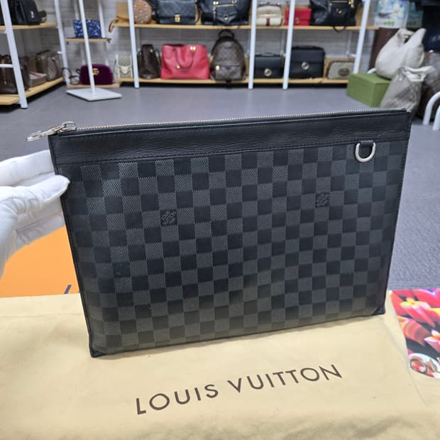 [특가][정품]루이비통 다미에 클러치백