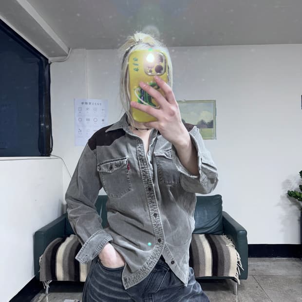 투티/0103 리바이스 웨스턴 아메카지 셔츠