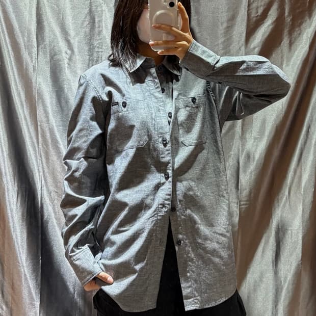 S Oakley 오클리 투포켓 그레이 셔츠