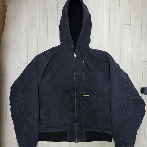 Walls 덕 액티브 캔버스 워크자켓 블랙