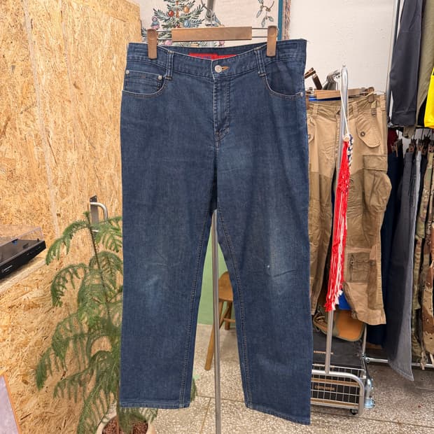 빨질레리 데님 팬츠