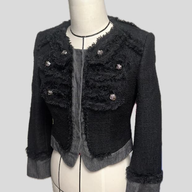 빈티지 트위드 자켓