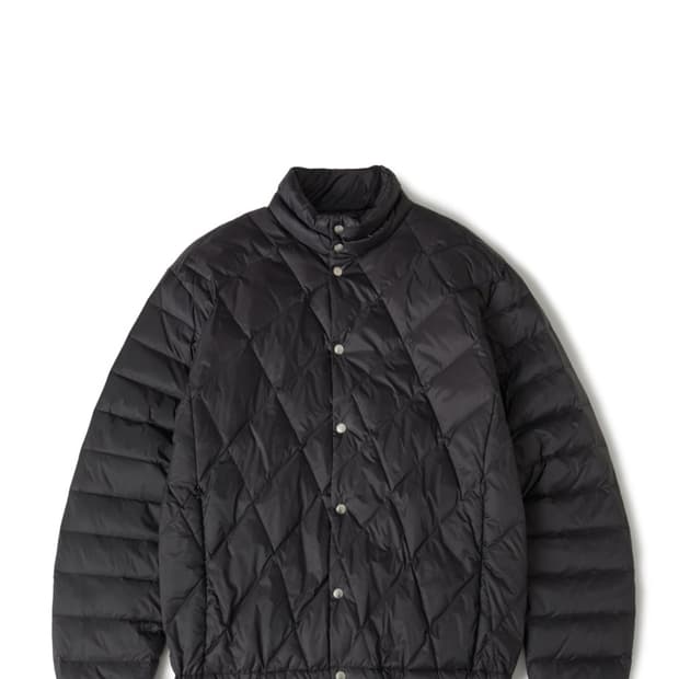 해칭룸 패럴 구스다운 퍼퍼 자켓 블랙