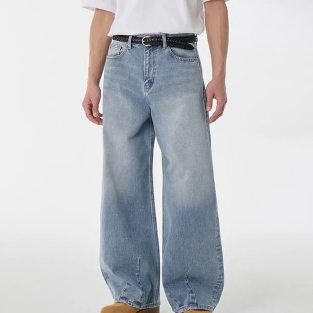 무신사 빅 브러쉬 벌룬 팬츠 삽니다