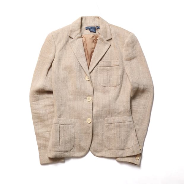 랄프로렌 Ralph Lauren Linen 3B Blazer


