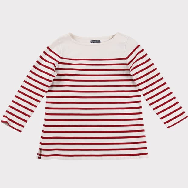 [여성 L] 폴로 진스 스트라이프 마린 티셔츠