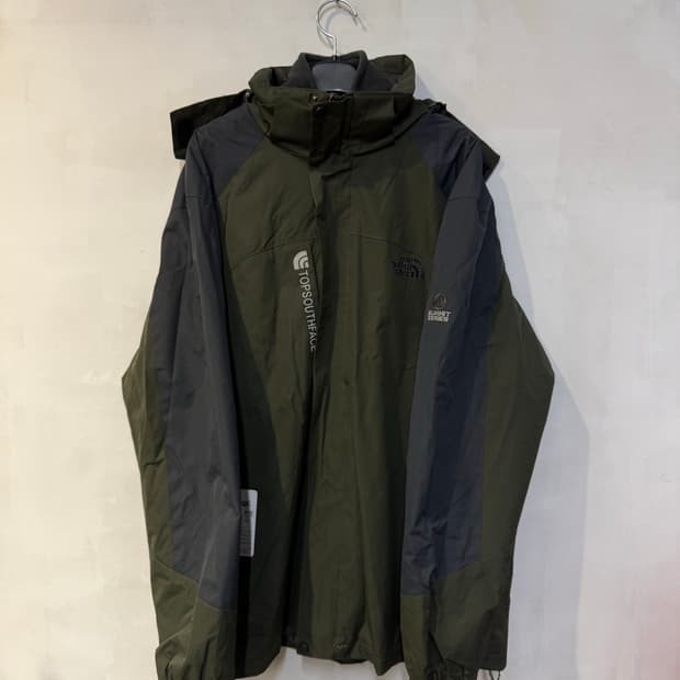 노스페이스 서밋 카키 플리스 자켓