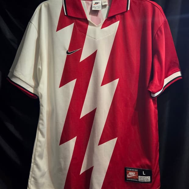 00's 나이키 빈티지 템플릿 사커 반팔