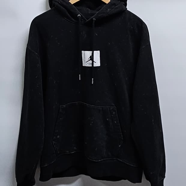 나이키 조던 에센셜 워시드 기모후드티 L