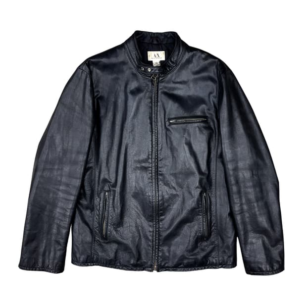 90's 아르마니 익스체인지 카페 레이서 자켓