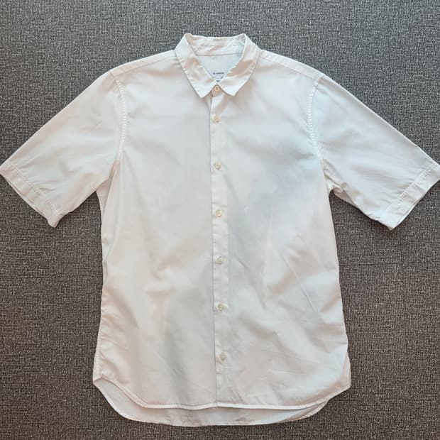Jil Sander Minimal Half Shirts 40