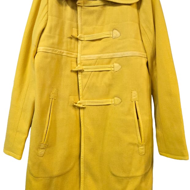 G-STAR 에센셜 울 코트  /레몬 컬러