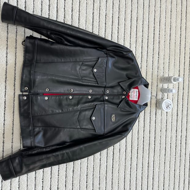 Lewis leathers 루이스 레더 988 웨스턴 44 사이즈 홀스