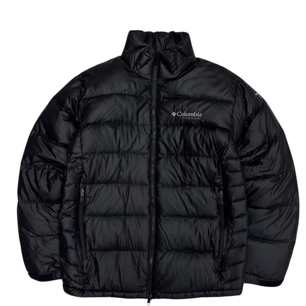 컬럼비아 콜롬비아 구스다운 경량패딩 블랙 (L) 
