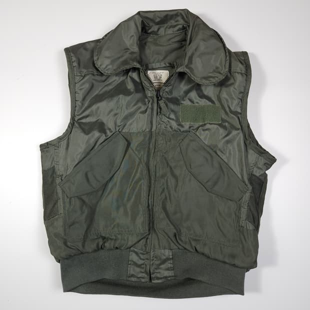 미공군 CWU-64/P 밀리터리 조끼 자켓
