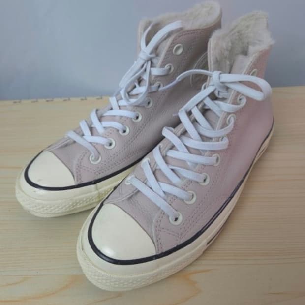 250 컨버스 겨울 스니커즈 가죽 운동화