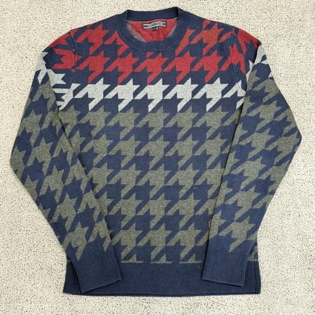 (S) 타미힐피거 라운드 니트