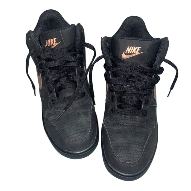 (W) 나이키 코트 버로우 미드 프리미엄 블랙