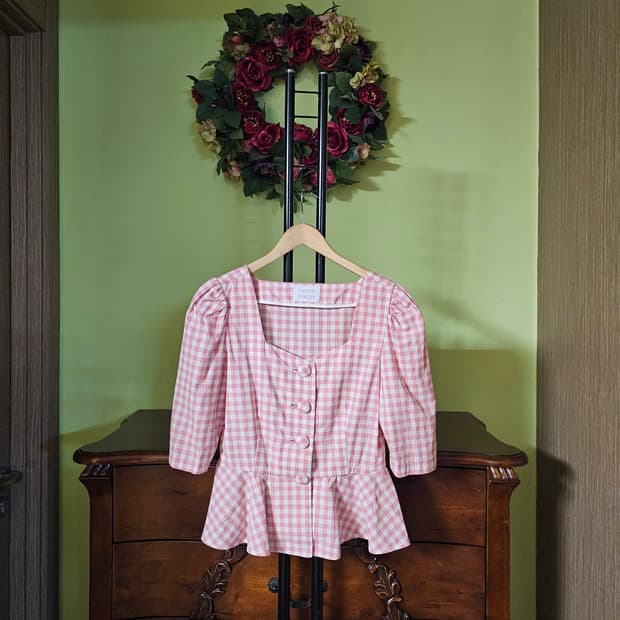 보카바카 퍼프소매 블라우스