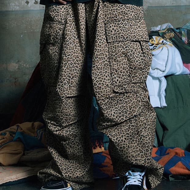 하이타이드 프랭키 레오파드 카고 팬츠 