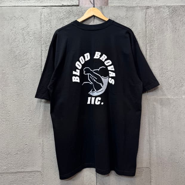 00s Blood Brovas 티셔츠 (XL) 