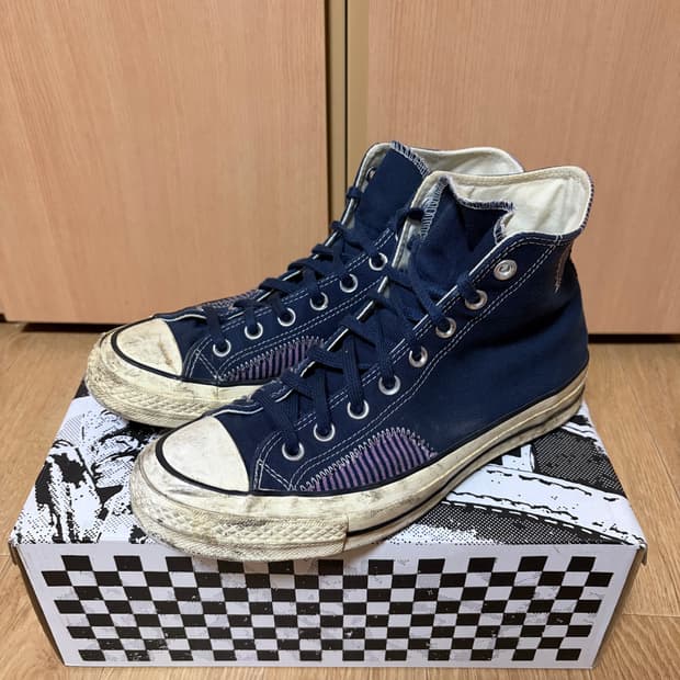 (270) 빈티지 컨버스 네이비