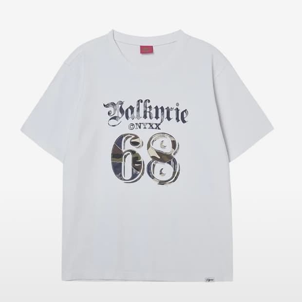 엔와이엑스엑스 BALKYRIE 68 TEE WHITE