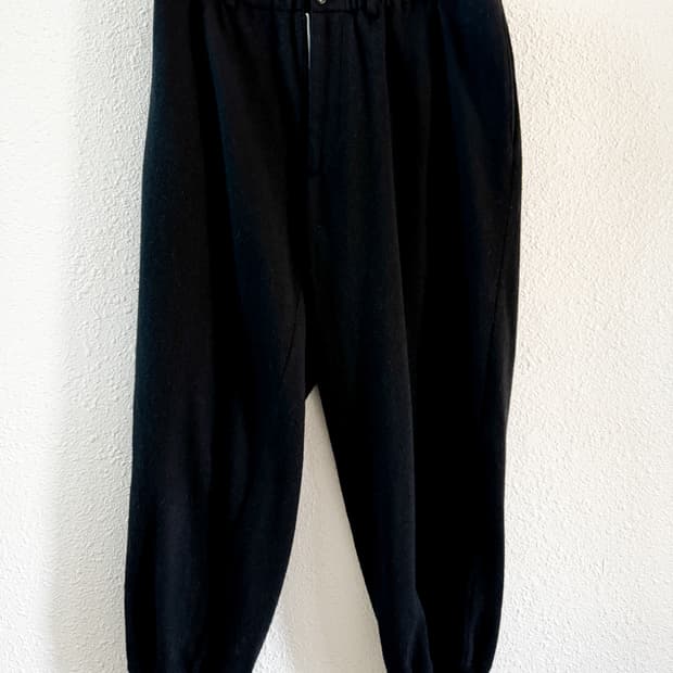 요지야마모토 뿌르옴므 울 팬츠