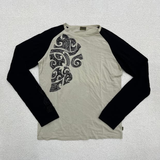 95 겐조 빈티지 나그랑 긴팔 티셔츠 0311M