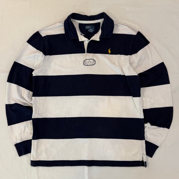 폴로 랄프로렌 롱슬리브 스트라이프 럭비티