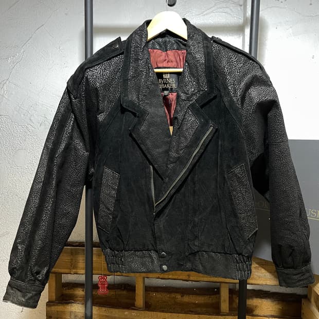  Byrnes&baker 빈티지 레더 자켓