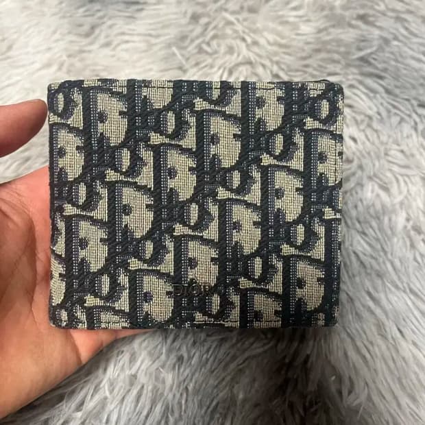 [SSS급] 디올 오블리크 자카드 반지갑