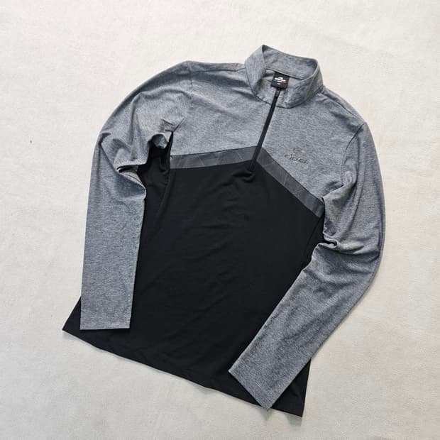 S 아이더 여성 반집업 기능성 긴팔티 0401Y