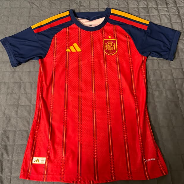 25/26 스페인 홈 어센틱 유니폼