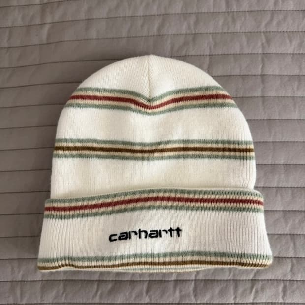 칼하트 WIP 스트라이프 비니