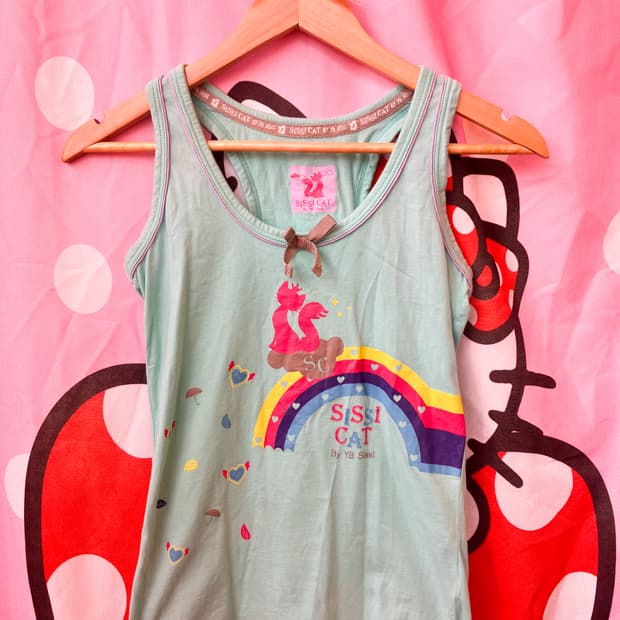 jpn 시스캣 민트 슬리브리스