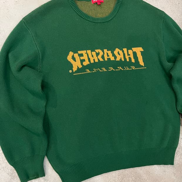 슈프림 x 트레셔 스웨터