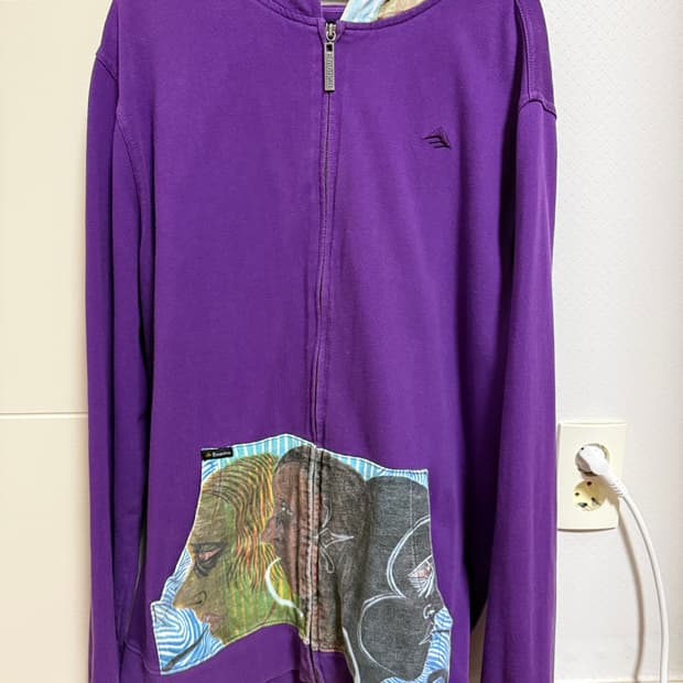 y2k 오리엔탈 후드집업