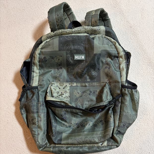 KITH 키스 키즈 페이즐리 가방 (어른도 가능)