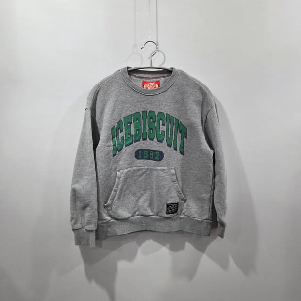 아이스비스킷 키즈 프린팅 맨투맨 155